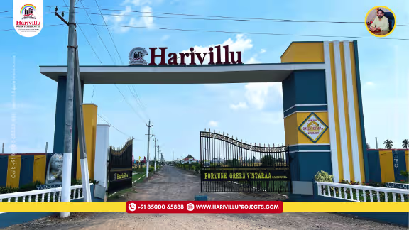Harivillu Fortune Green Vistaraa @ Gandigunta, Vuyyuru ₹15,000 sq.yard